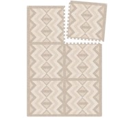 EEVEVE Pjenasta puzzle podloga za igru, 180 x 120 cm, boja pijeska