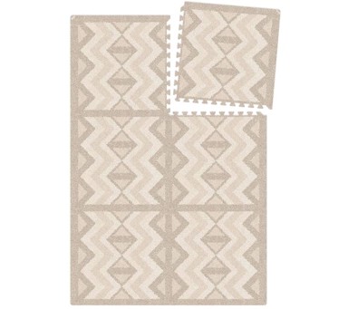 EEVEVE Pjenasta puzzle podloga za igru, 180 x 120 cm, boja pijeska