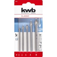 KWB Svrdlo za staklo set 5/1, 4-10 mm