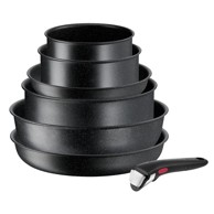 TEFAL Aluminijski set lonaca 7 kom INGENIO Black stone L3998702