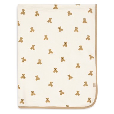 JOLLEIN Dekica, 75 x 100 cm, Mini Teddy Bear Little Waffle