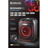 DEFENDER Prijenosni Bluetooth zvučnik Boomer 65, 65 W