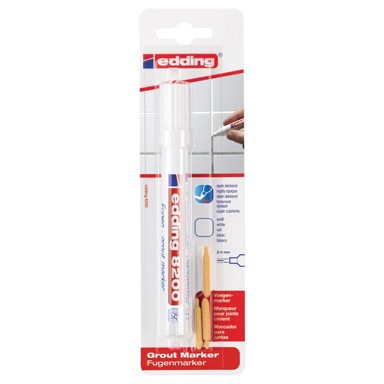 EDDING Marker za fuge 8200/1, 2–4 mm, bijeli
