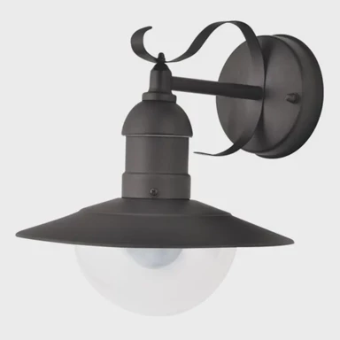Vanjska zidna svjetiljka Oslo, E27, 1x max 60W, IP44, RA8680, crna