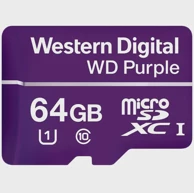 WD Memorijska kartica Purple microSD, 64GB, WDD064G1P0C-85AEL0