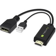 Techly ICOC HDMI-DP12A video signal converter 4096 x 2160 pixels