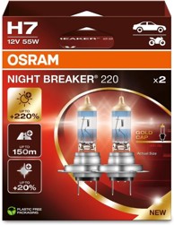 OSRAM Night breaker 220 H7 halogen farovi, +220% svjetline