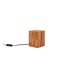 TRIO Smeđa stolna lampa (visina 16 cm) Treasure 