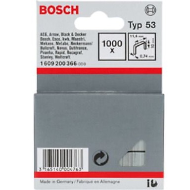 BOSCH Spajalice od tanke žice Tip 53