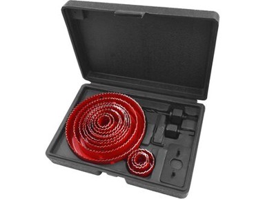 EXTOL PREMIUM Set krunastih svrdala, 8801605, Ø19–127 mm, 13 promjera