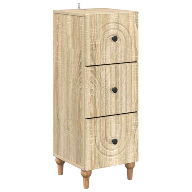 Ormar s ladicama, dimenzije 33 x 34,5 x 90 cm, hrast sonoma