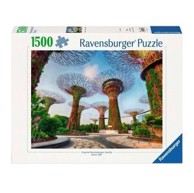 RAVENSBURGER Puzzle Vrt uz zaljev u Singapuru, 1500 kom