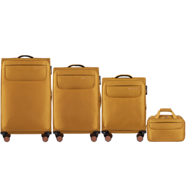 WINGS Set kofera TERN, 4-dijelni (V,M,S + torba), žuti