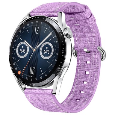 B-STRAP Denim remen za Xiaomi Amazfit Stratos 2/2S/3, purple