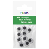HEYDA Oči pomične 20-48881 10 mm