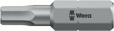 WERA Šesterokutni bit HEX-Plus 840/1 Z, 2,5 x 25 mm