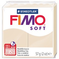STAEDTLER Masa za modeliranje, FIMO Soft, 57 g, sahara