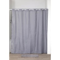 TENDANCE Zavjesa za kadu 180x200 cm poliester siva