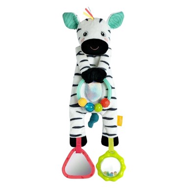 FEHN Zvečka zebra DoBabyDoo, crno-bijela