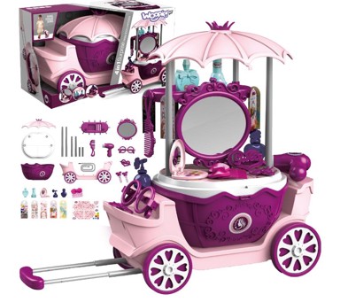 Toaletni stolić u koferu 4 u 1