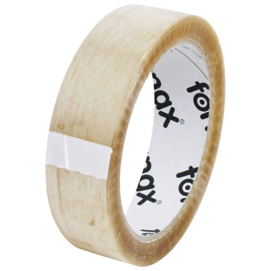 FORNAX Traka ljepljiva, 25 mm, 66 m, solvent, 28 my, prozirna