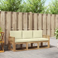 Set vanjskih sofa, 3 pcs