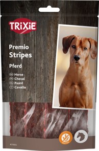 TRIXIE Poslastica za pse Premio Stripes, konjetina, 100 g