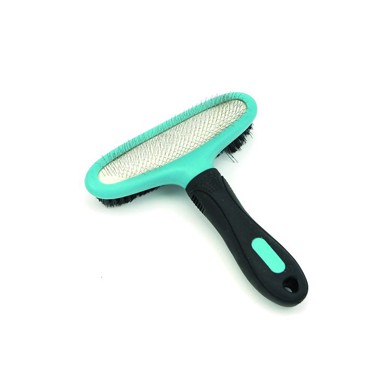 M-PETS Dvostrana slicker četka, 15 x 17 cm