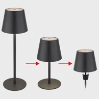 GLOBO LED stolna svjetiljka Vannie I 58488B, crna