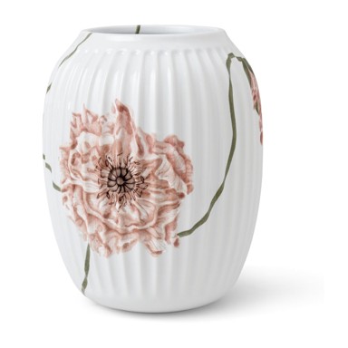 KÄHLER DESIGN Vaza bijela porculanska Poppy, visina 21 cm