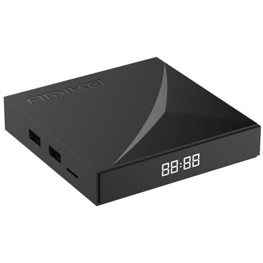 AMIKO Prijemnik IPTV, Android OS, 4GB/32GB, 4K, WiFi, Bluetooth, A11 ZLATNA