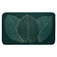 DOUCEUR D'INTÉRIEUR Tamno zelena kupaonska prostirka 45x75 cm Jade