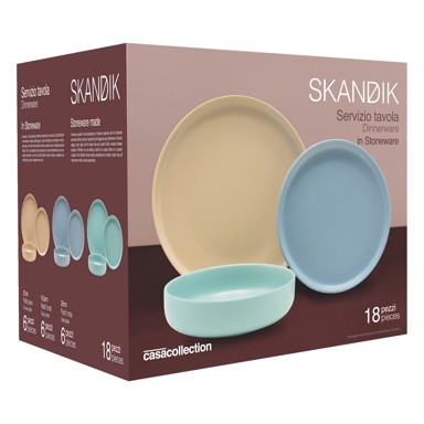 CASA COLLECTION Set tanjura Skandik 18/1