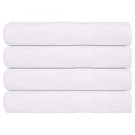 Ručnici za saunu 4 kom bijeli 80x200 cm 360 gsm 100 % pamuk