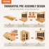 VEVOR Sauna soba WJ-004, 1860x1075x1900 mm, drvena