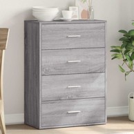 Komoda 60x31x84 cm, konstruirano drvo, hrast sonoma
