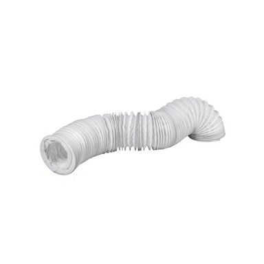 EUROPLAST Fleksibilna cijev, bijela, PVC, FI 100mm-3000mm