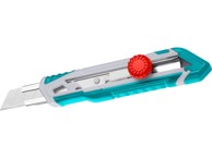 TOTAL Nož za lomljenje THT511826 s metalnim ojačanjem i kotačićem, 18 mm