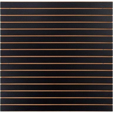 VEVOR Slatwall panel za pohranu 121,9x60,96 cm, crni