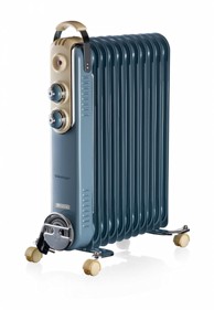 ARIETE Uljni radijator Vintage 839, 11 rebara, plava