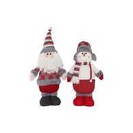 Božićna plišana figurica - Patuljak ili Snjegović (72 cm)