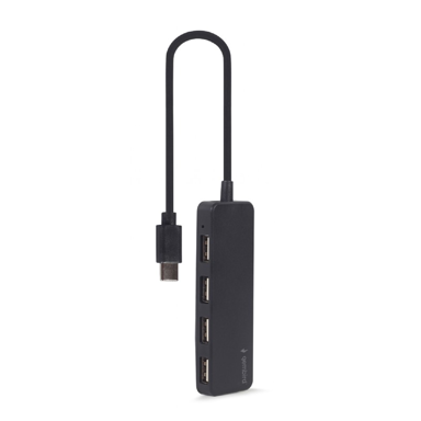 GEMBIRD USB-C razdjelnik 4-portni UHB-CM-U2P4-01, USB 2.0