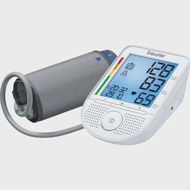 BEURER Govorni tlakomjer za nadlakticu BM 49, bijela