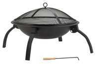 CATTARA Vrtni kamin s poklopcem VESUV, 48 cm