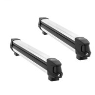 VEVOR Krovni nosač za skije i snowboard, 915 x 85 x 110 mm, crni