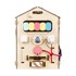 BUSY KIDS Senzorna kućica u boji drva