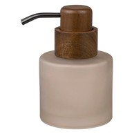 METTE DITMER DENMARK Bež stakleni dozator sapuna 310 ml Modest 