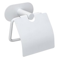 WENKO Bijeli samoljepljiv držač toaletnog papira od nehrđajućeg čelika Orea