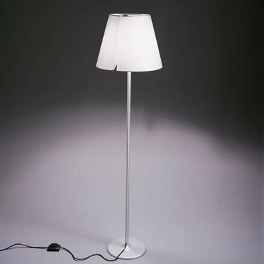 Stajaća lampa Melampo, siva
