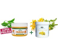 Set Mliječna mast s uljem čajevca 200 ml + Krema s uljem gospine trave 250 ml